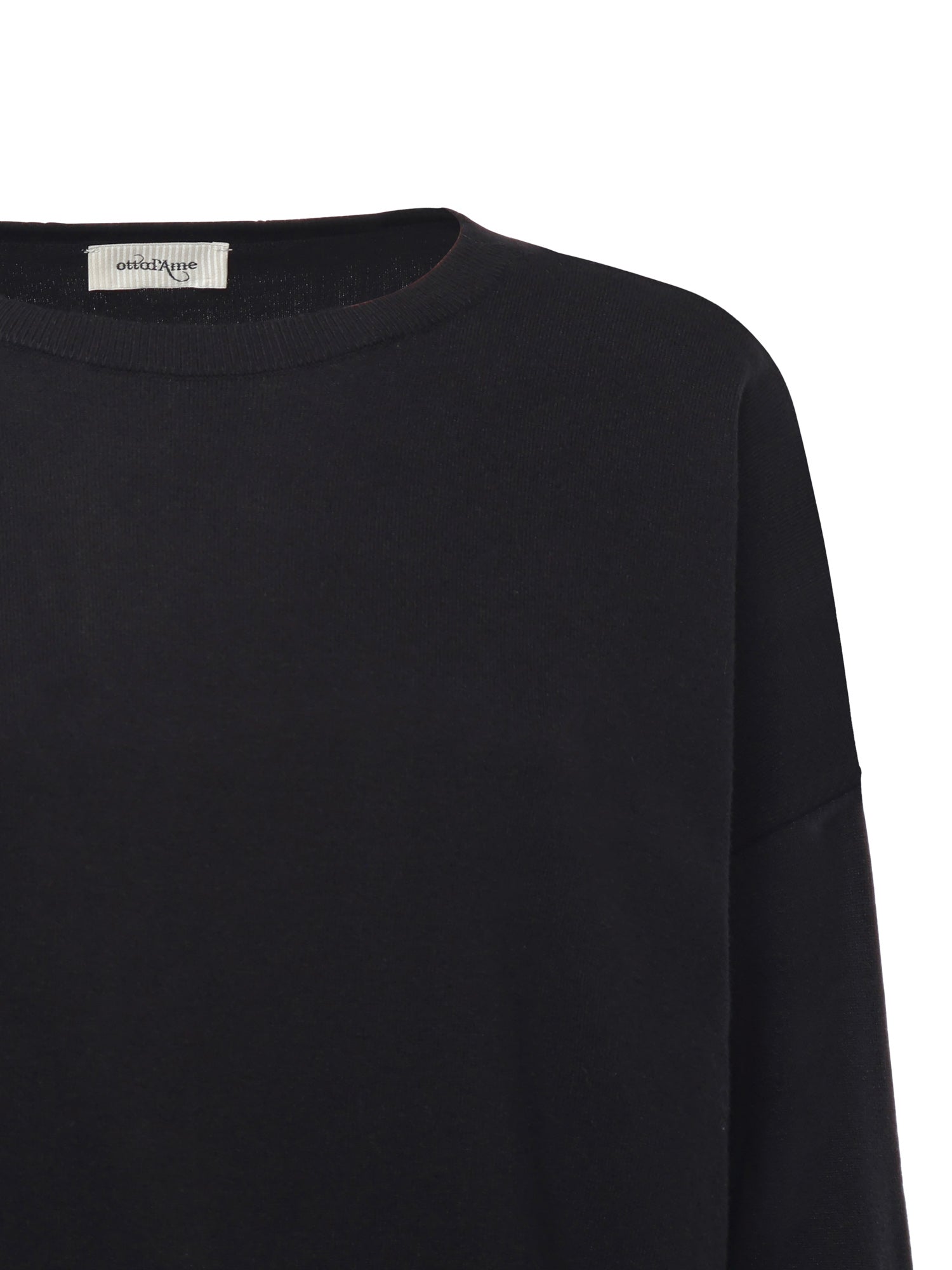 Maglia in viscosa DK9207 NERO OTTOD'AME 