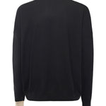 Maglia in viscosa DK9207 NERO OTTOD'AME 