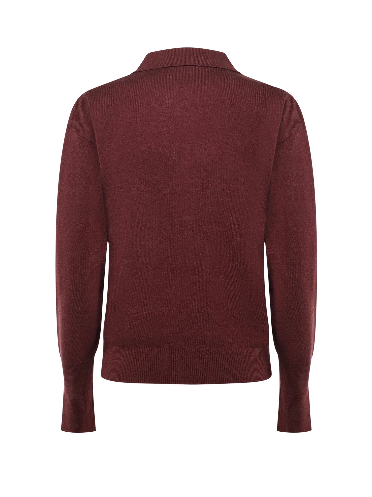 Maglia polo in viscosa<BR/> DK9210 TERRA OTTOD'AME 