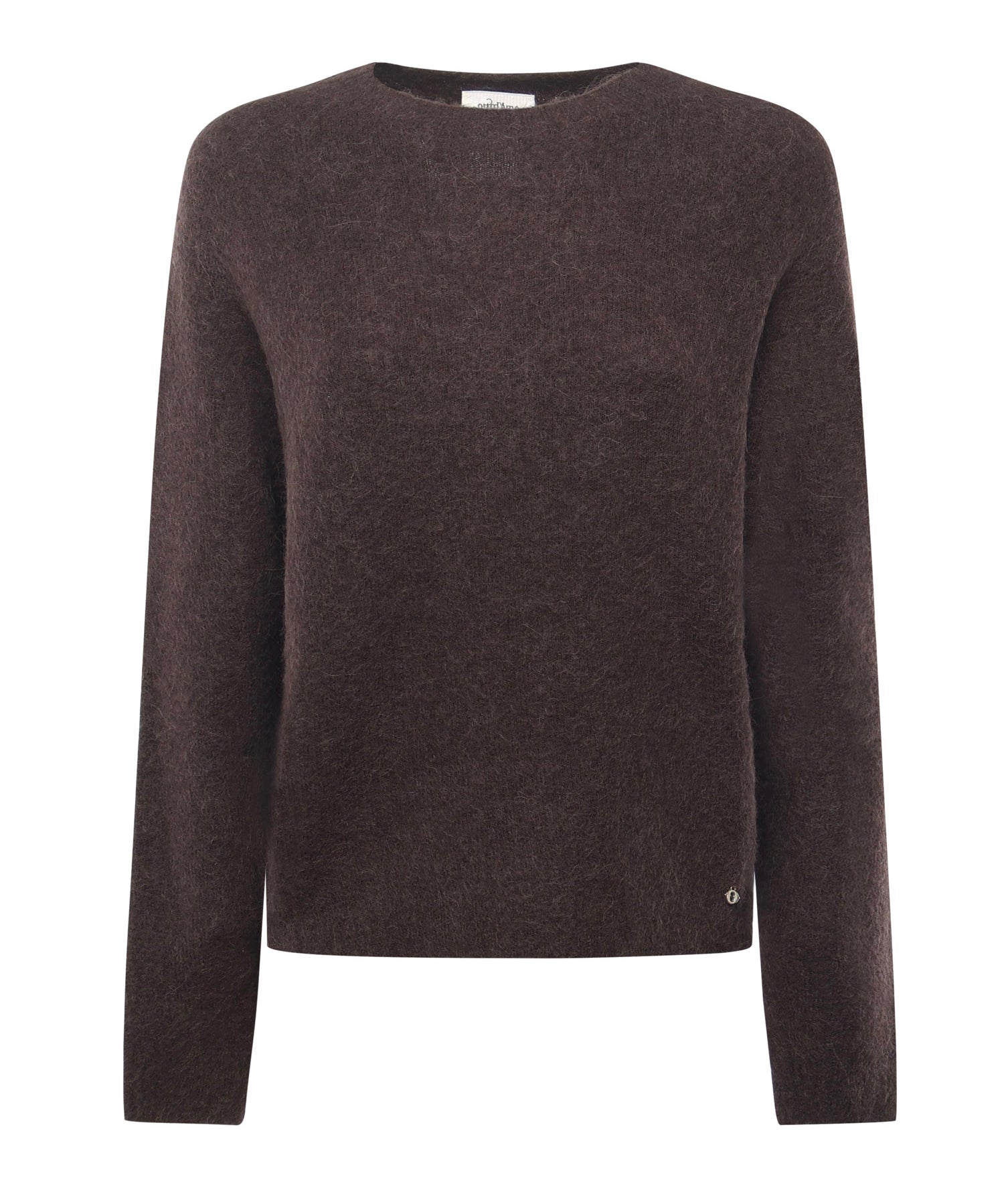 Maglia in misto lana DK9235 BROWN OTTOD'AME 