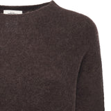 Maglia in misto lana DK9235 BROWN OTTOD'AME 