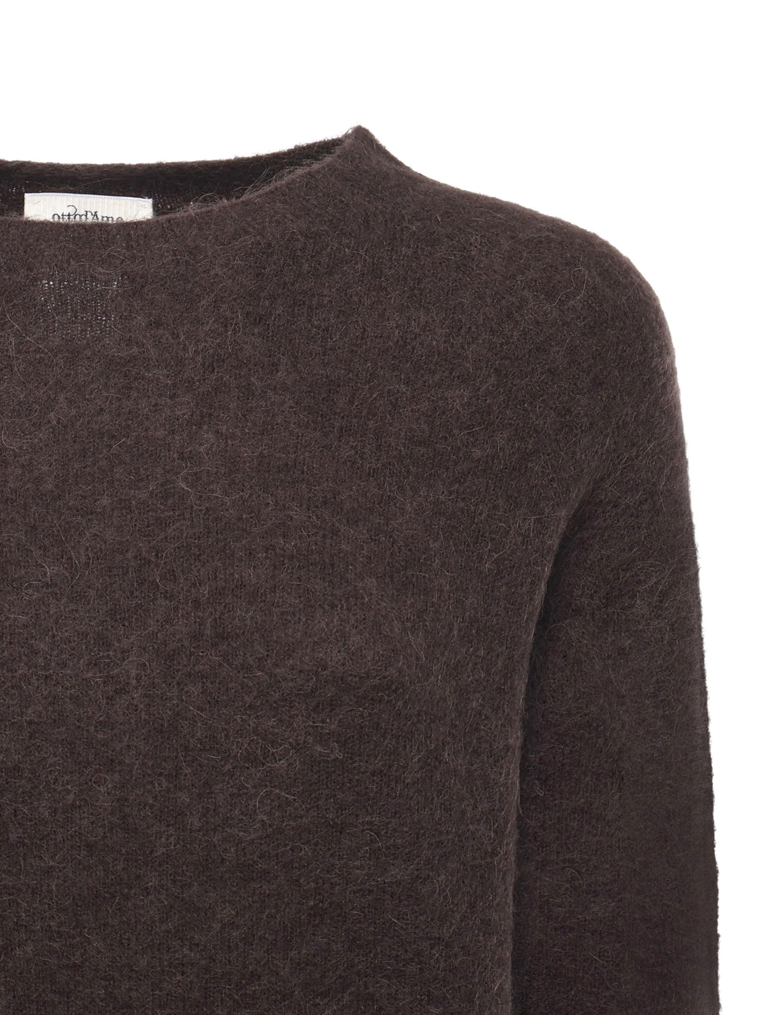 Maglia in misto lana DK9235 BROWN OTTOD'AME 