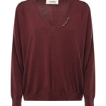 Pullover in misto lana DK9264 ECRU OTTOD'AME 