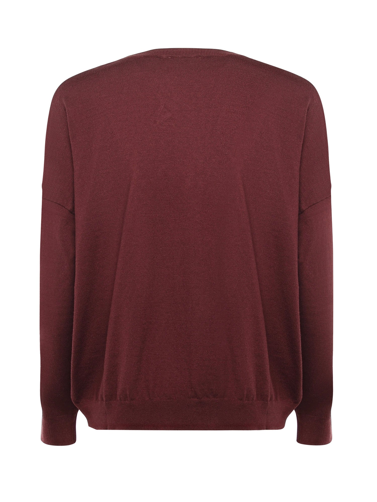Pullover in misto lana DK9264 ECRU OTTOD'AME 