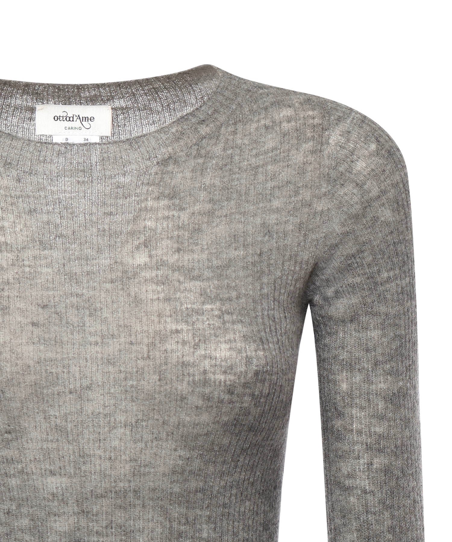 Maglia in misto lana DK9264 GREY OTTOD'AME 