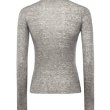 Maglia in misto lana DK9264 GREY OTTOD'AME 