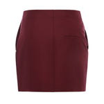 Minigonna taglio chino DN6266 ROUGE NOIRE OTTOD'AME 