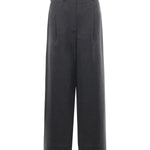 Pantalone dritto in misto lana DP9926 GREY OTTOD'AME 