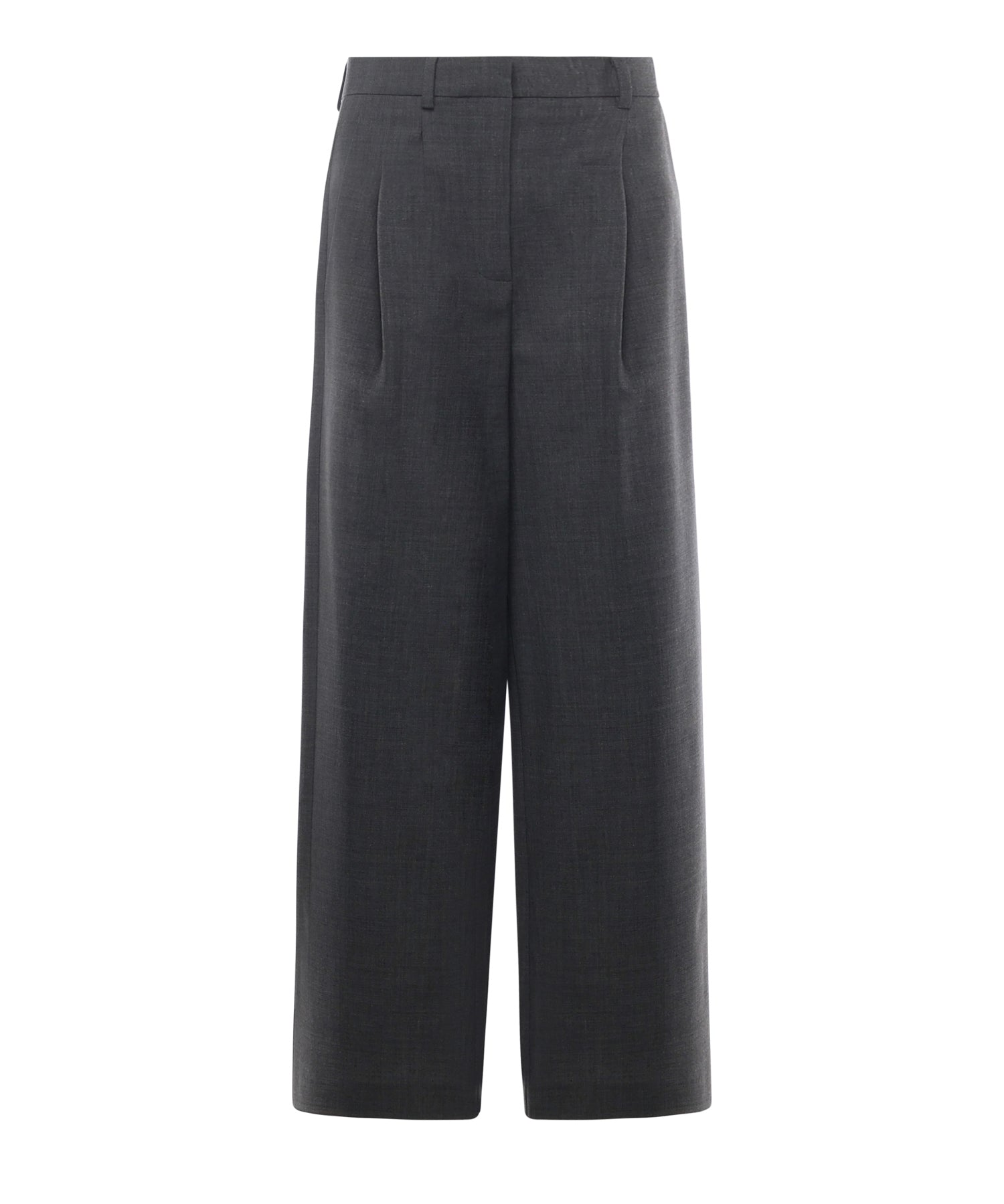 Pantalone dritto in misto lana DP9926 GREY OTTOD'AME 