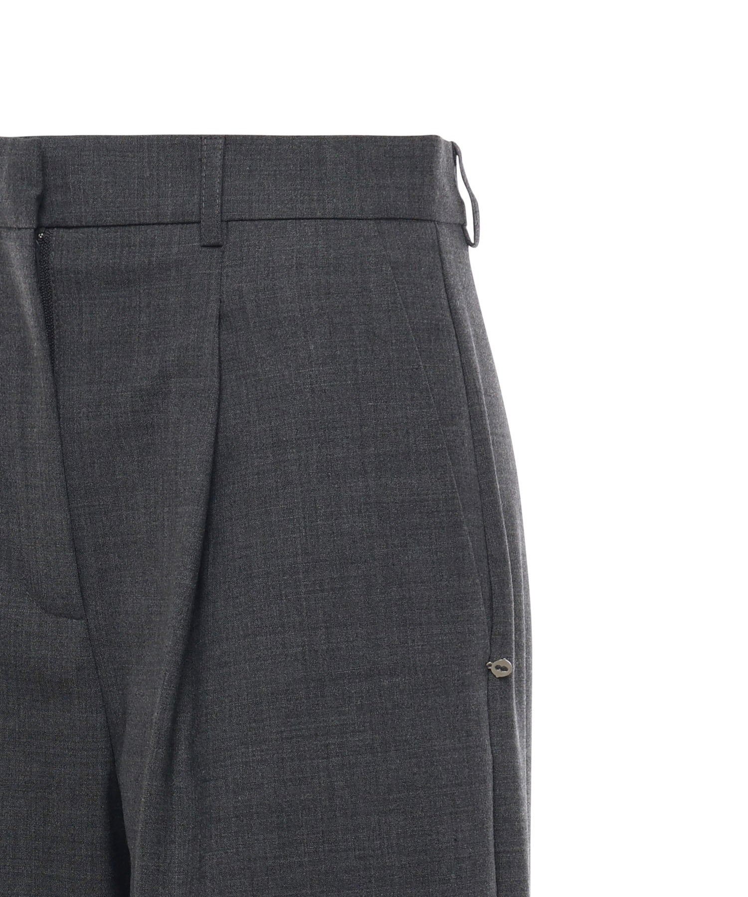 Pantalone dritto in misto lana DP9926 GREY OTTOD'AME 