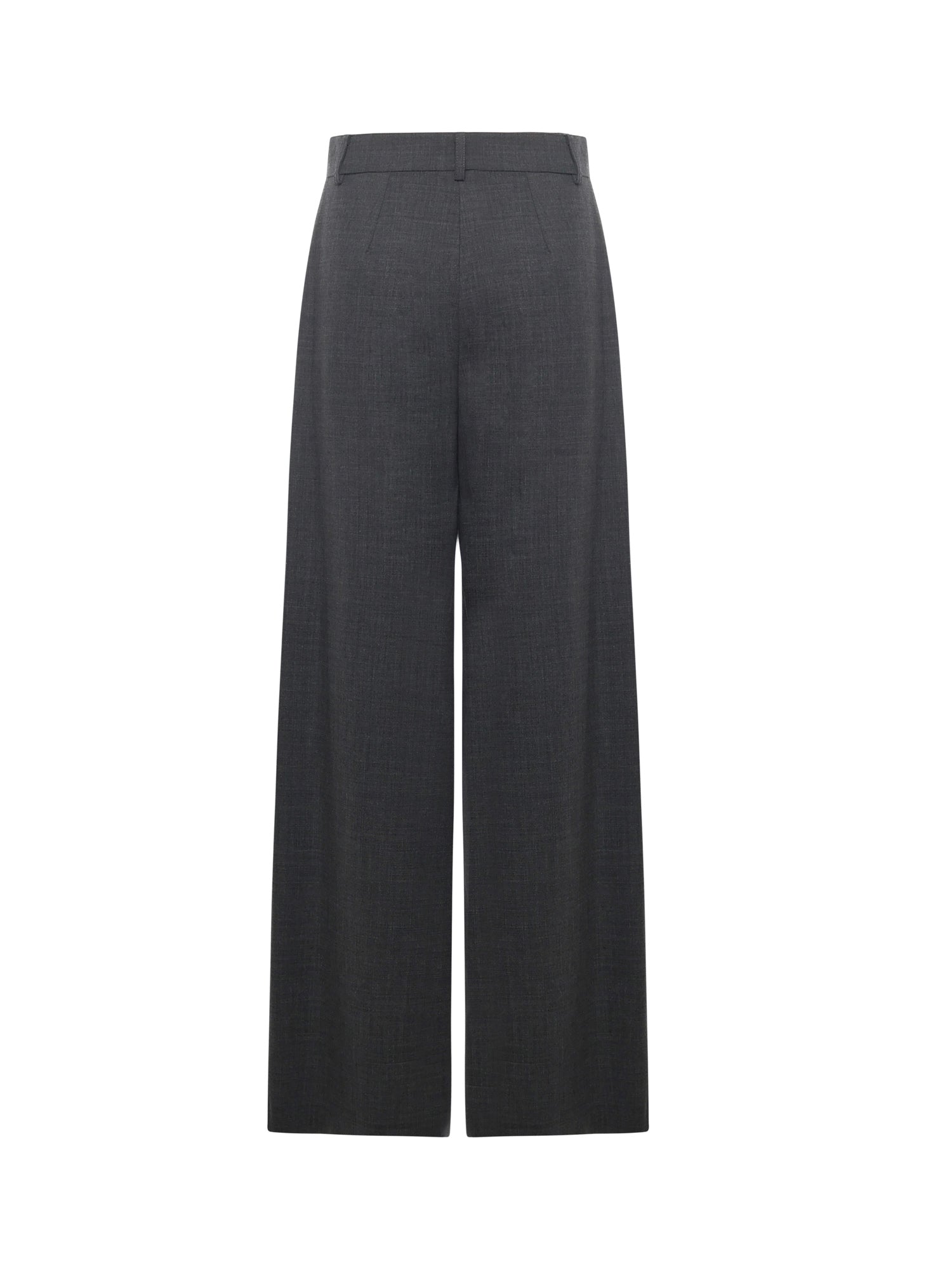Pantalone dritto in misto lana DP9926 GREY OTTOD'AME 