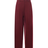 Pantalone palazzo in misto viscosa DP9926 ROUGE NOIRE OTTOD'AME 