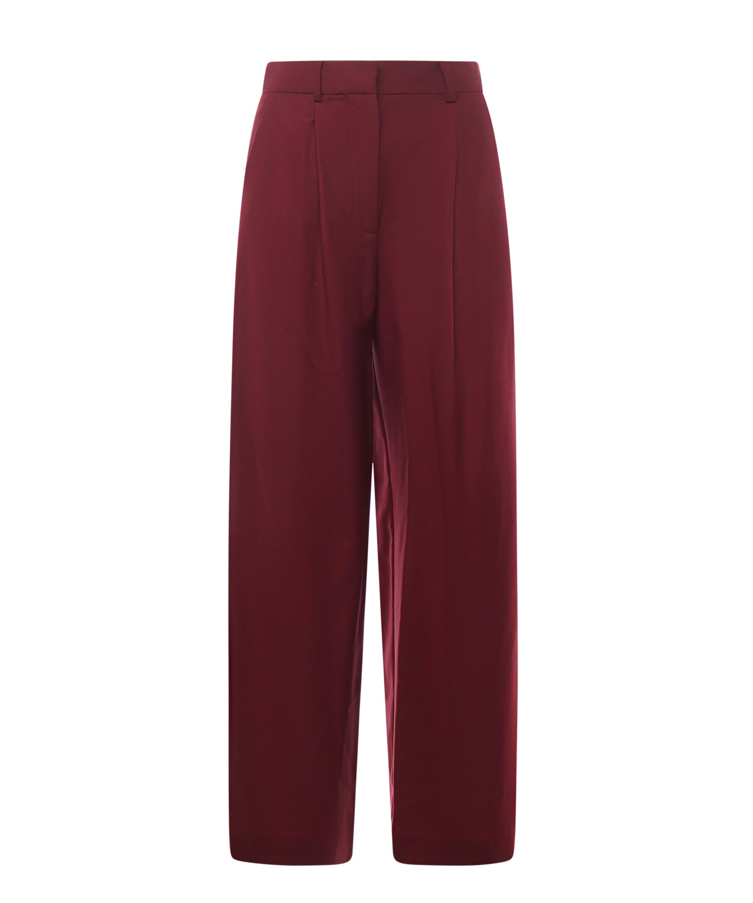 Pantalone palazzo in misto viscosa DP9926 ROUGE NOIRE OTTOD'AME 