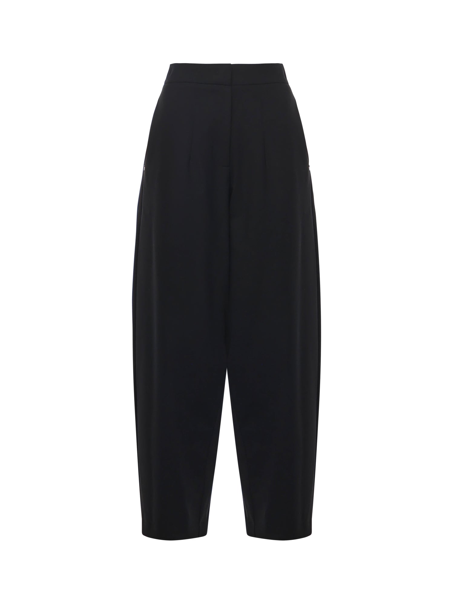 Pantalone balloon in misto lana DP9936 NERO OTTOD'AME 