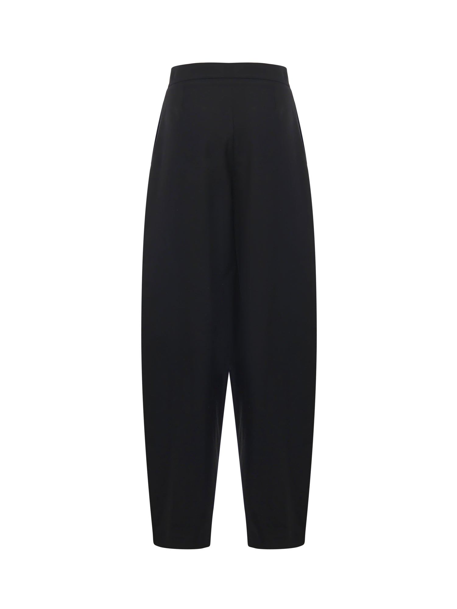 Pantalone balloon in misto lana DP9936 NERO OTTOD'AME 