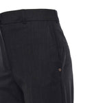 Pantalone straight leg con costruzione sartoriale DP9947 LAVAGNA OTTOD'AME 