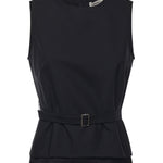 Top in misto lana DT9213 NERO OTTOD'AME 