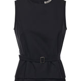 Top in misto lana DT9213 NERO OTTOD'AME 