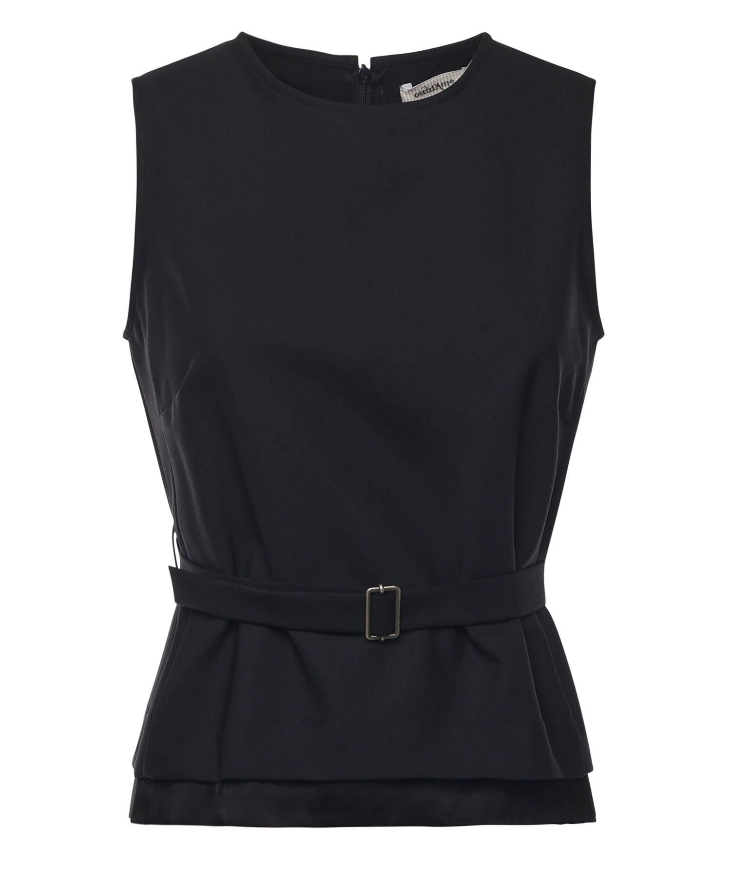 Top in misto lana DT9213 NERO OTTOD'AME 