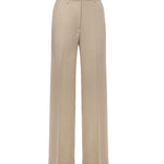 Pantalone in viscosa e lana TP9958 ECRU OTTOD'AME 