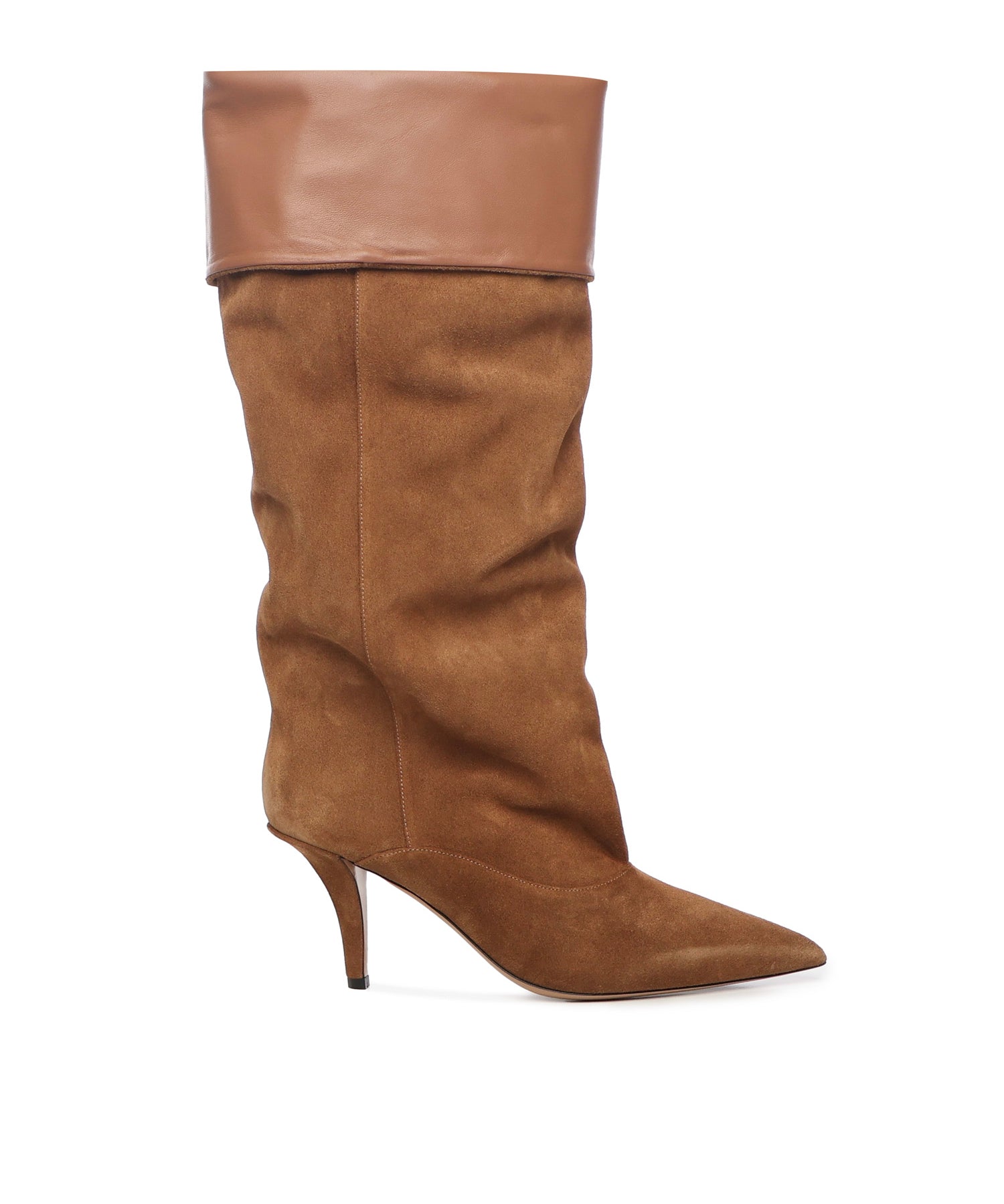 Stivali in pelle scamosciata PX1685XV0SN SIGARO COGNAC PARIS TEXAS 