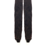 Stivali Jane Fold in pelle scamosciata <BR/> PX1803XV003 EBANO PARIS TEXAS 