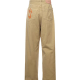 Jeans Fat Angelo in cotone DFM03021GF059PX SAND PDF CHANNEL 