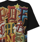 T-shirt con stampa DFM54029TJ110 NO WASH BK/PC PDF CHANNEL 