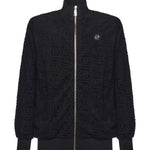 Giacca da tuta jacquard con monogramma FAECMJB3769 PTE021N02 PHILIPP PLEIN 