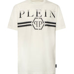 T-shirt con stampa logo FAECMTK8458 PJY002N01OF PHILIPP PLEIN 