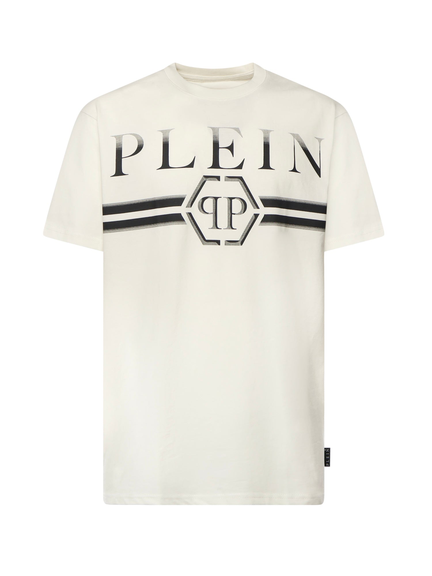T-shirt con stampa logo FAECMTK8458 PJY002N01OF PHILIPP PLEIN 