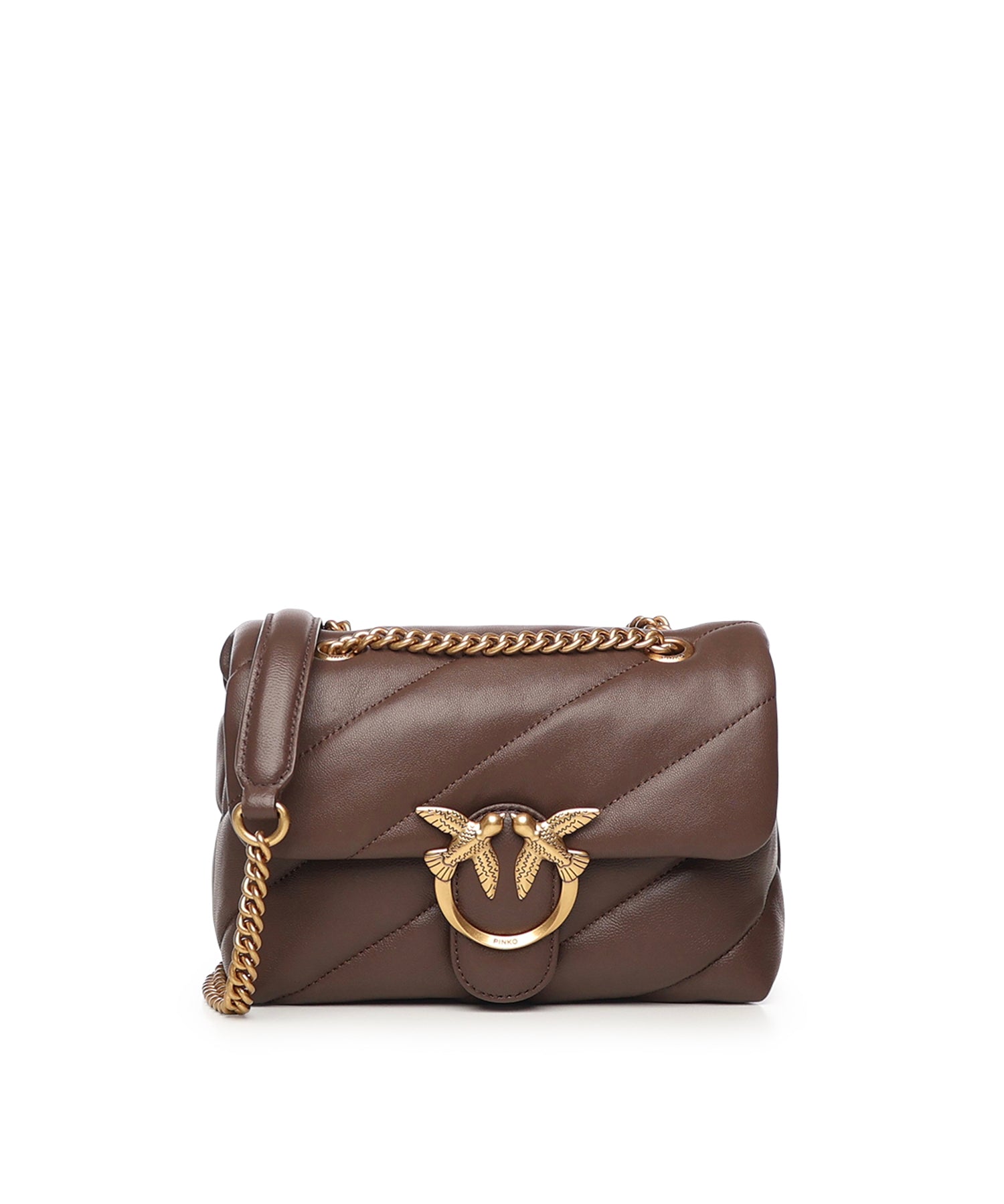 Borsa Mini Love Bag Puff in pelle 100039 A0F2L74Q PINKO 