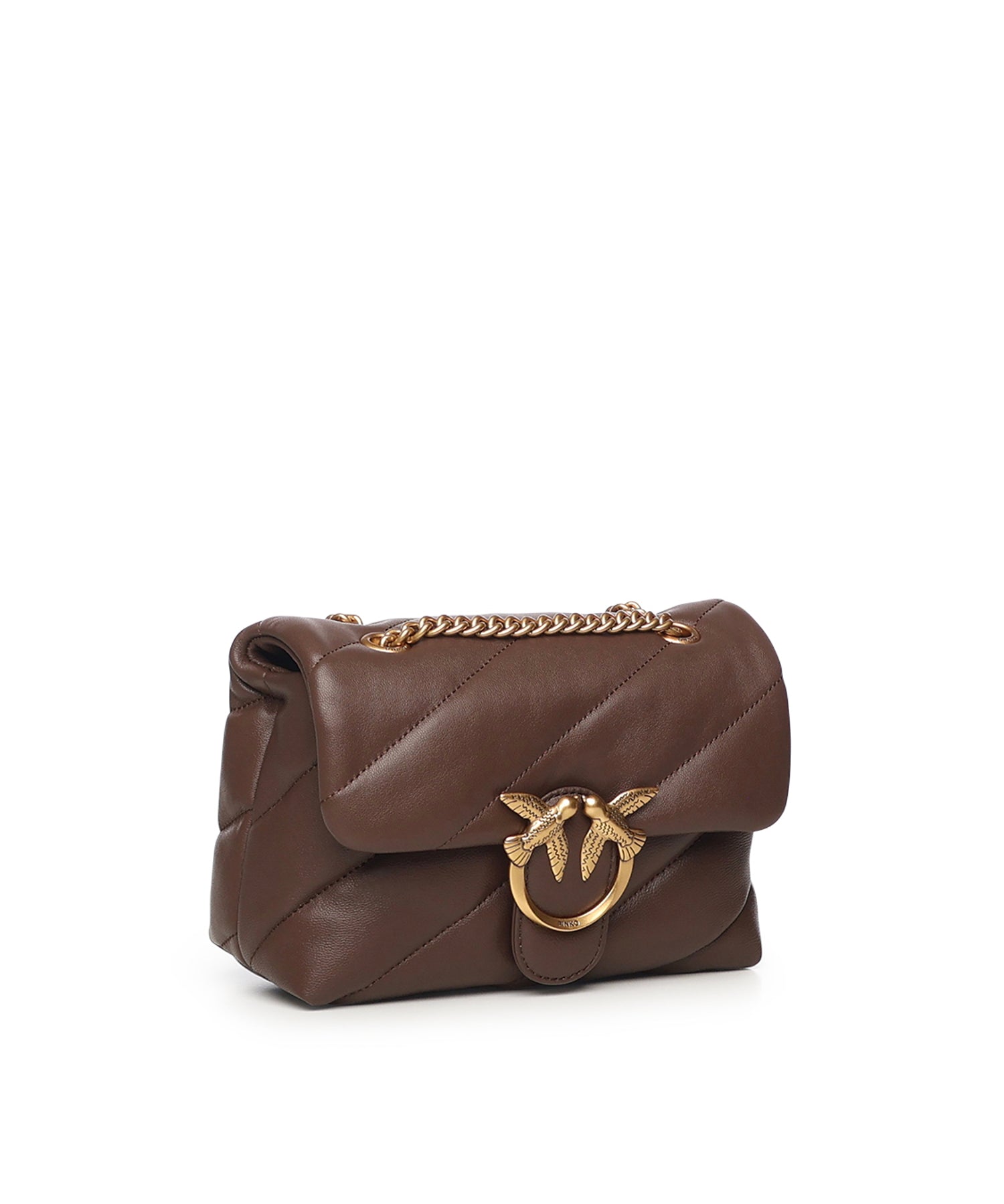 Borsa Mini Love Bag Puff in pelle 100039 A0F2L74Q PINKO 