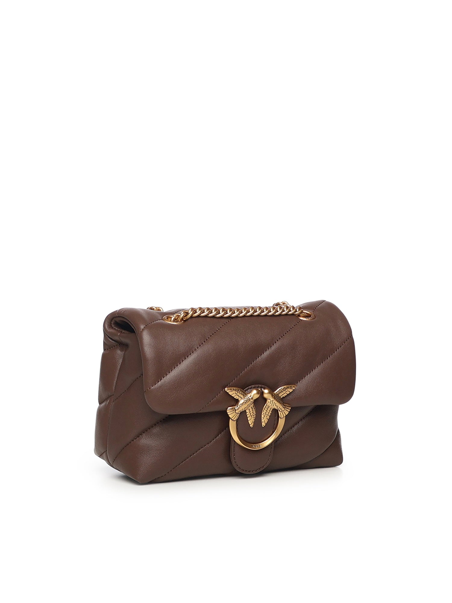 Borsa Mini Love Bag Puff in pelle 100039 A0F2L74Q PINKO 