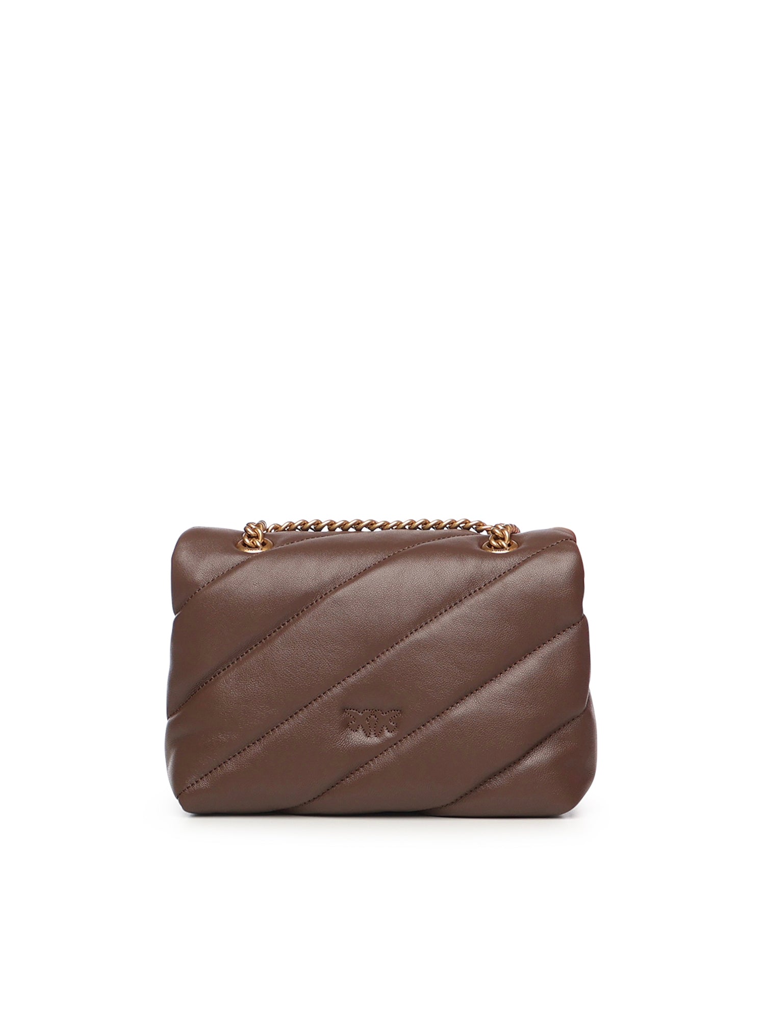 Borsa Mini Love Bag Puff in pelle 100039 A0F2L74Q PINKO 