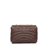 Borsa a tracolla grande Love Bag Puff trapunta farfalla 100039 A1EXL74Q PINKO 