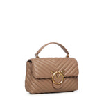 Borsa a mano piccola Love Bag Puff in nappa matelassé 100044 A0GKD01Q PINKO 