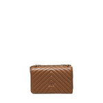 Borsa a tracolla Mini Love Bag One in nappa 100074 A0GKL17Q PINKO 