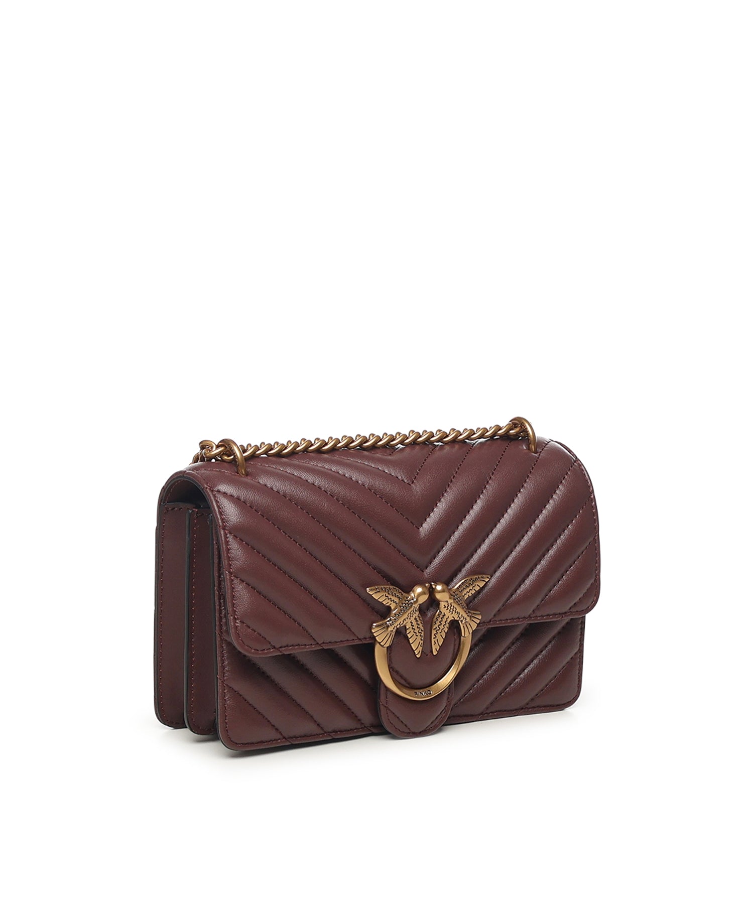 Borsa a tracolla Mini Love Bag One in nappa<BR/> 100074 A0GKL86Q PINKO 