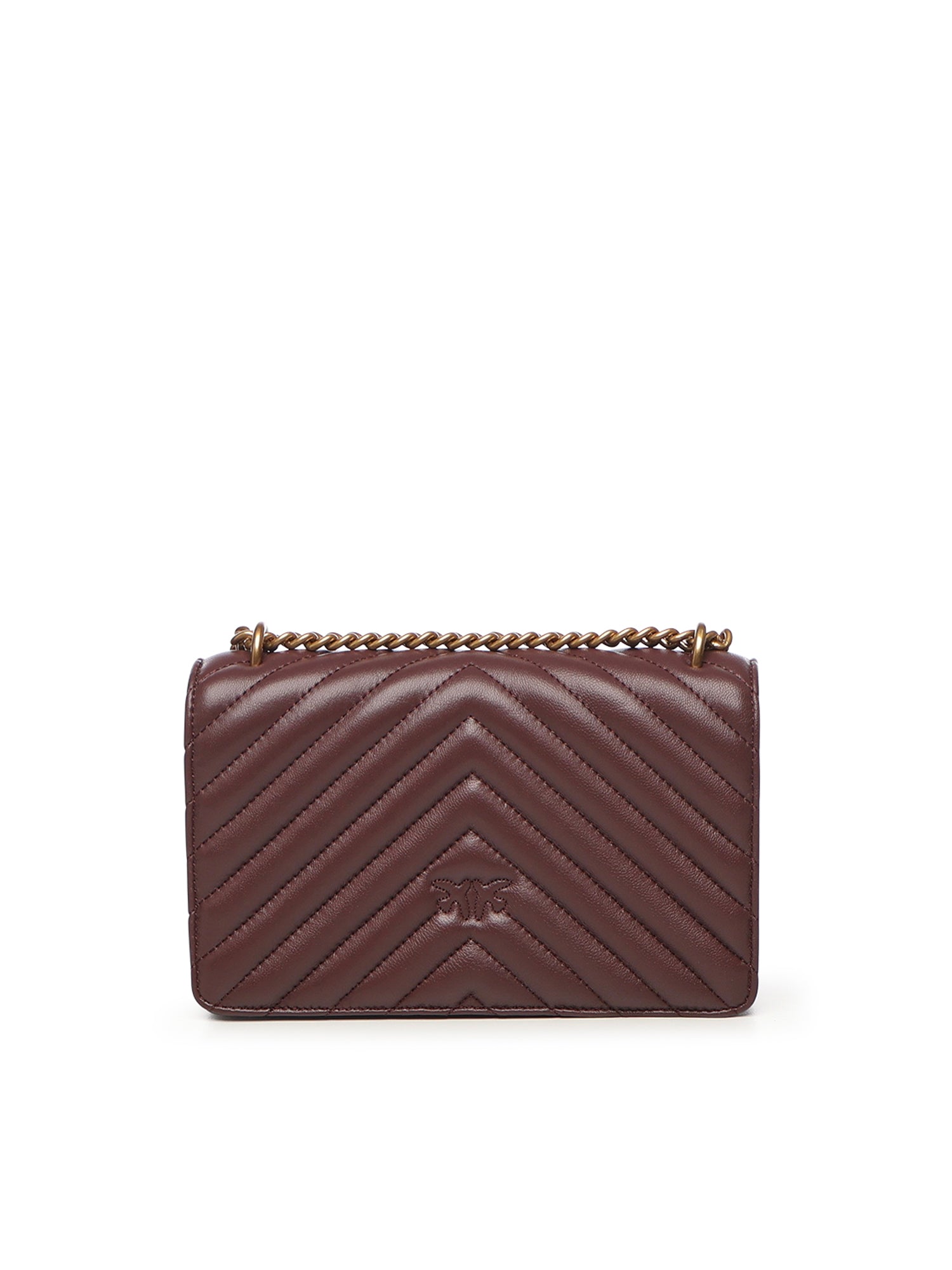 Borsa a tracolla Mini Love Bag One in nappa<BR/> 100074 A0GKL86Q PINKO 