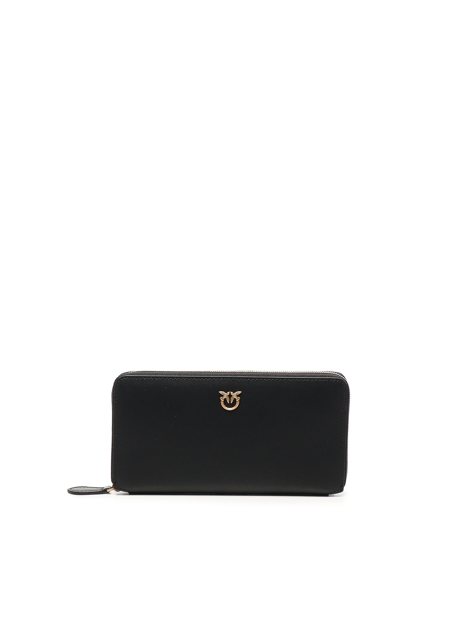Portafoglio zip-around in pelle 100250 A0F1Z99Q PINKO 