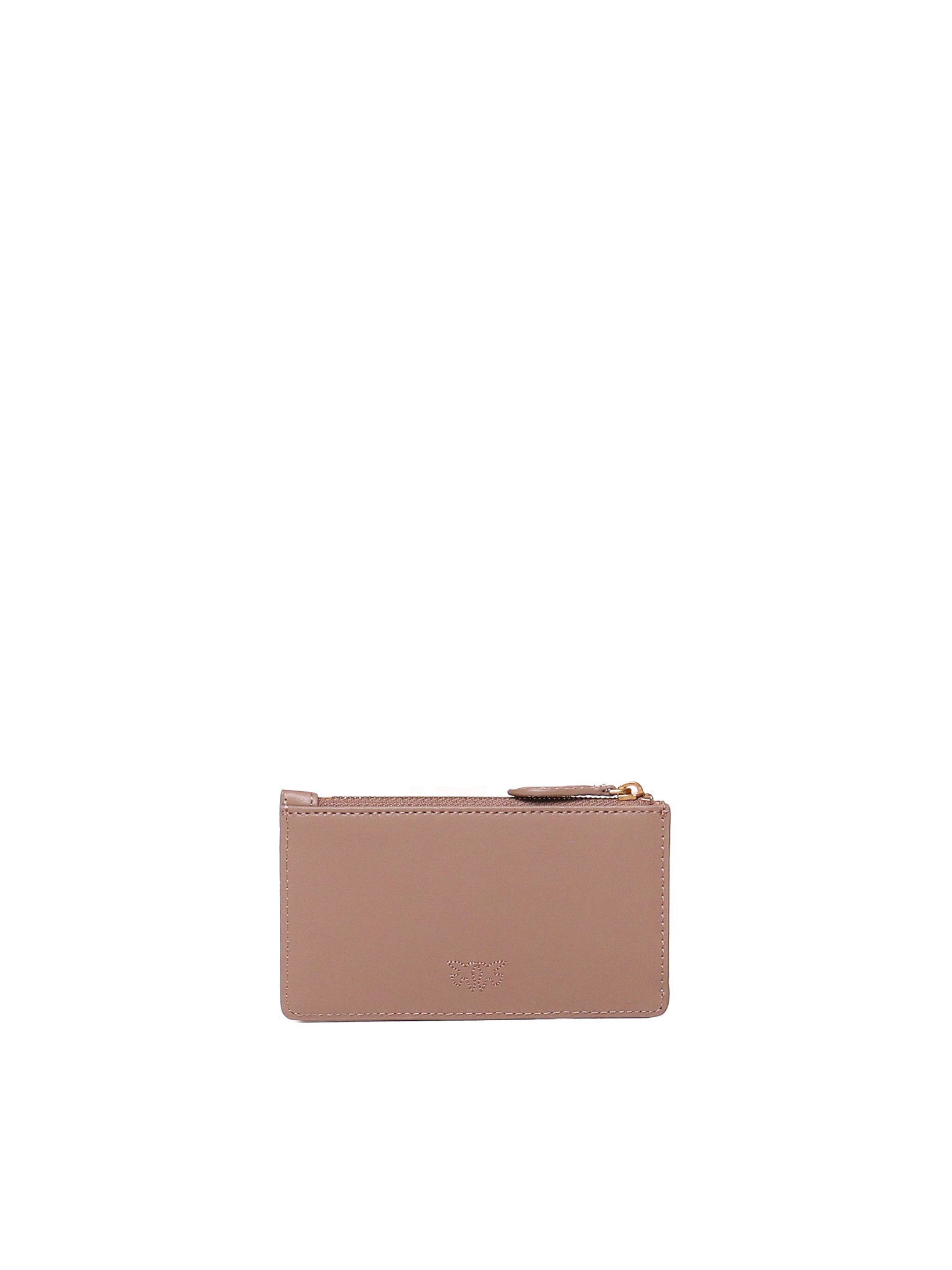 Portafoglio zip-around in pelle 100251 A0F1D01Q PINKO 