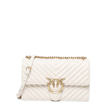 Borsa a tracolla media Love Bag chevron 100941 A0GKZ14Q PINKO 
