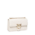 Borsa a tracolla media Love Bag chevron 100941 A0GKZ14Q PINKO 