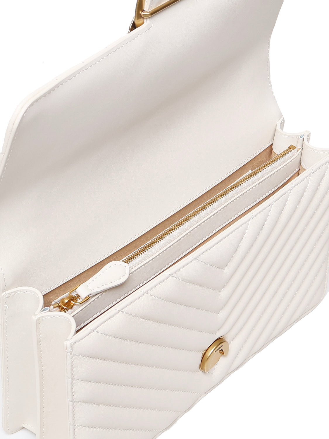 Borsa a tracolla media Love Bag chevron 100941 A0GKZ14Q PINKO 