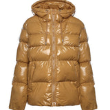 Piumino in crystal nylon con cappuccio 101597 A2P7D93 PINKO 