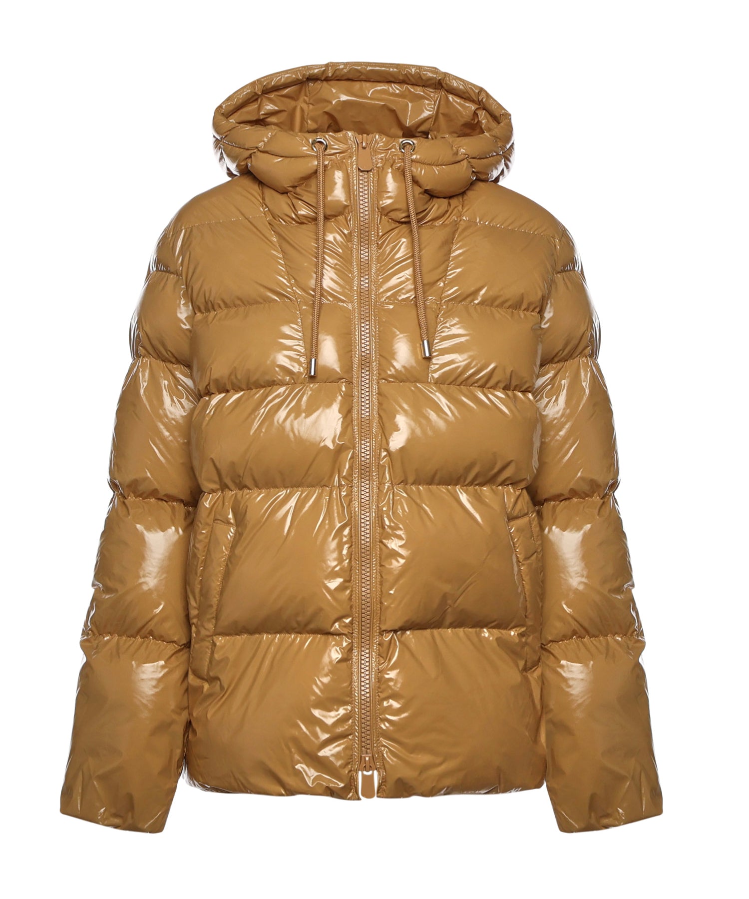Piumino in crystal nylon con cappuccio 101597 A2P7D93 PINKO 