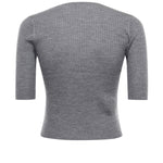 Maglia cropped con logo 102017 A18MII2 PINKO 