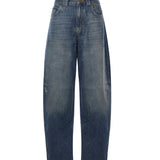 Jeans balloon Eloise in denim 103180 A2SBPJU PINKO 