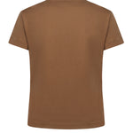 T-shirt con ricamo logo Love Birds in cristalli 103320 A2RNM10 PINKO 